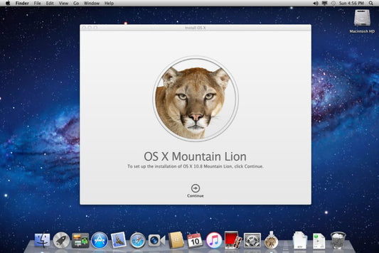 Mac OSX Mountain Lion