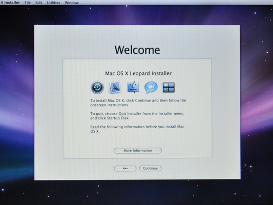 MacOS X OS Leopard 10.6.3